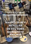 SECONDHAND MINELAB DETECTORS
