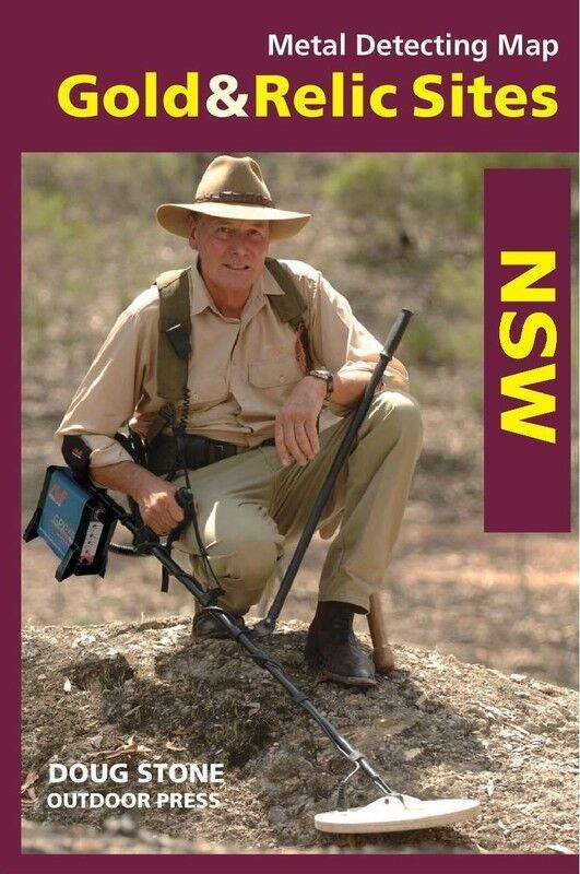 HILL END   GOLD MAP   GOLD + RELIC SITES OF NSW   DOUG STONE 