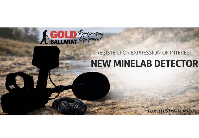 NEW MINELAB G  GOLD DETECTOR COMING SOON   CALL NOW 