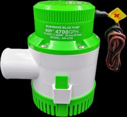 BILGE PUMP - BUSHMANS GR 4700 GPH FROM GOLD RAT