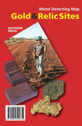 AVOCA   HOMEBUSH  GOLD MAP   GOLD +amp RELIC SITES OF VIC   DOUG STONE 