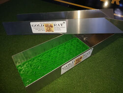 BUSHMANS 6 MINI CELL DREAM MAT RIVER SLUICE WITH MAT   GOLD RAT