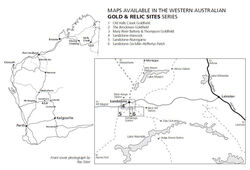 MARY RIVER BATTERY   GOLD MAP   GOLD + RELIC SITES OF WA   DOUG STONE 