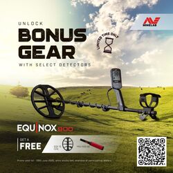 MINELAB EQUINOX 900 METAL DETECTOR 
