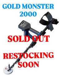 MINELAB GOLD MONSTER 2000 GOLD DETECTOR   MINELAB BALLARAT