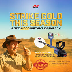 MINELAB GPX 6000 - PROMO EXTENDED $1000 INSTANT CASHBACK + FREE TRAINING
