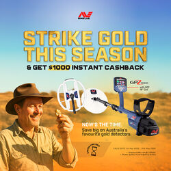 MINELAB GPZ 7000 GOLD DETECTOR + 19 COIL   INCLUDES FREE TRAINING