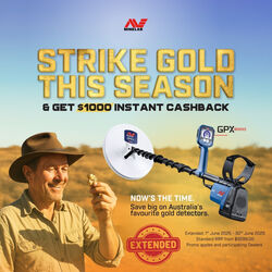 MINELAB GPZ 7000  - PROMO EXTENDED $1000 INSTANT CASHBACK + FREE TRAINING