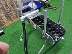 MINI CLEANUP SLUICE 6 WIDE WITH LEGS BY GOLD RAT