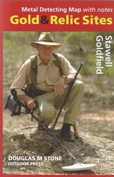 STAWELL  GOLD MAP   GOLD + RELIC SITES OF VIC   DOUG STONE 