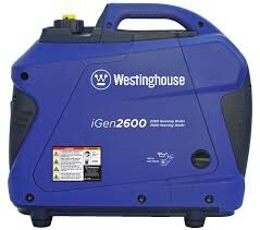 WESTINGHOUSE iGEN 2600 GENERATOR WITH FREE TROLLEY + FUEL CONTAINER 