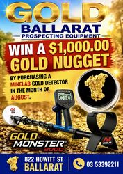 WIN A GOLD NUGGET VALUED AT 100000