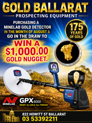 WIN A GOLD NUGGET VALUED AT 100000   T+C APPLY