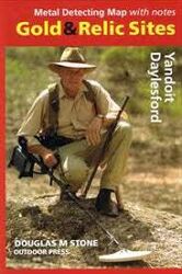 YANDOIT   DAYLESFORD  GOLD MAP   GOLD + RELIC SITES OF VIC   DOUG STONE  